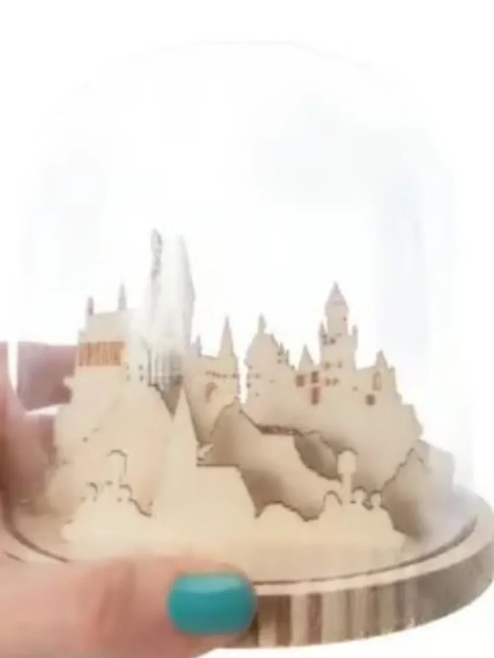 Harry Potter DIY Hogwarts Light Up Globe Set Brand New Build & Display